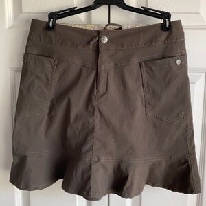 Athleta Mushroom Kick It Ruffle Hem Skirt Sz 2
